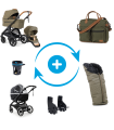 Emmaljunga Sento PRO Ergo+ PREMIUM SET - 2-in-1 Kinderwagen