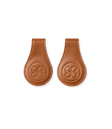 Cloby Leder Magnetclips 2er Set – Kinderwagen Clips