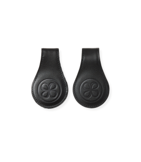 Cloby Leder Magnetclips 2er Set – Kinderwagen Clips