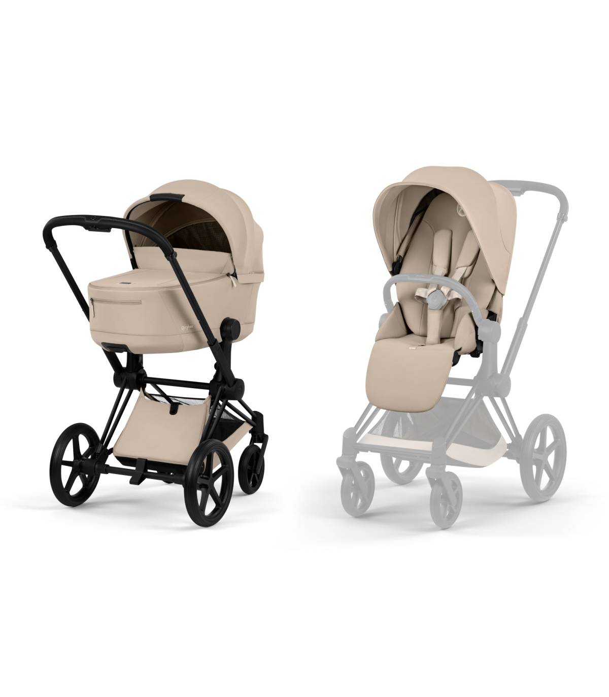 Cybex Priam 5 Comfort Set – Kinderwagen ab Geburt
