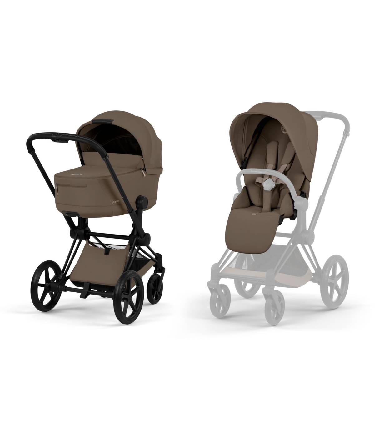 Cybex Priam 5 Comfort Set – Kinderwagen ab Geburt