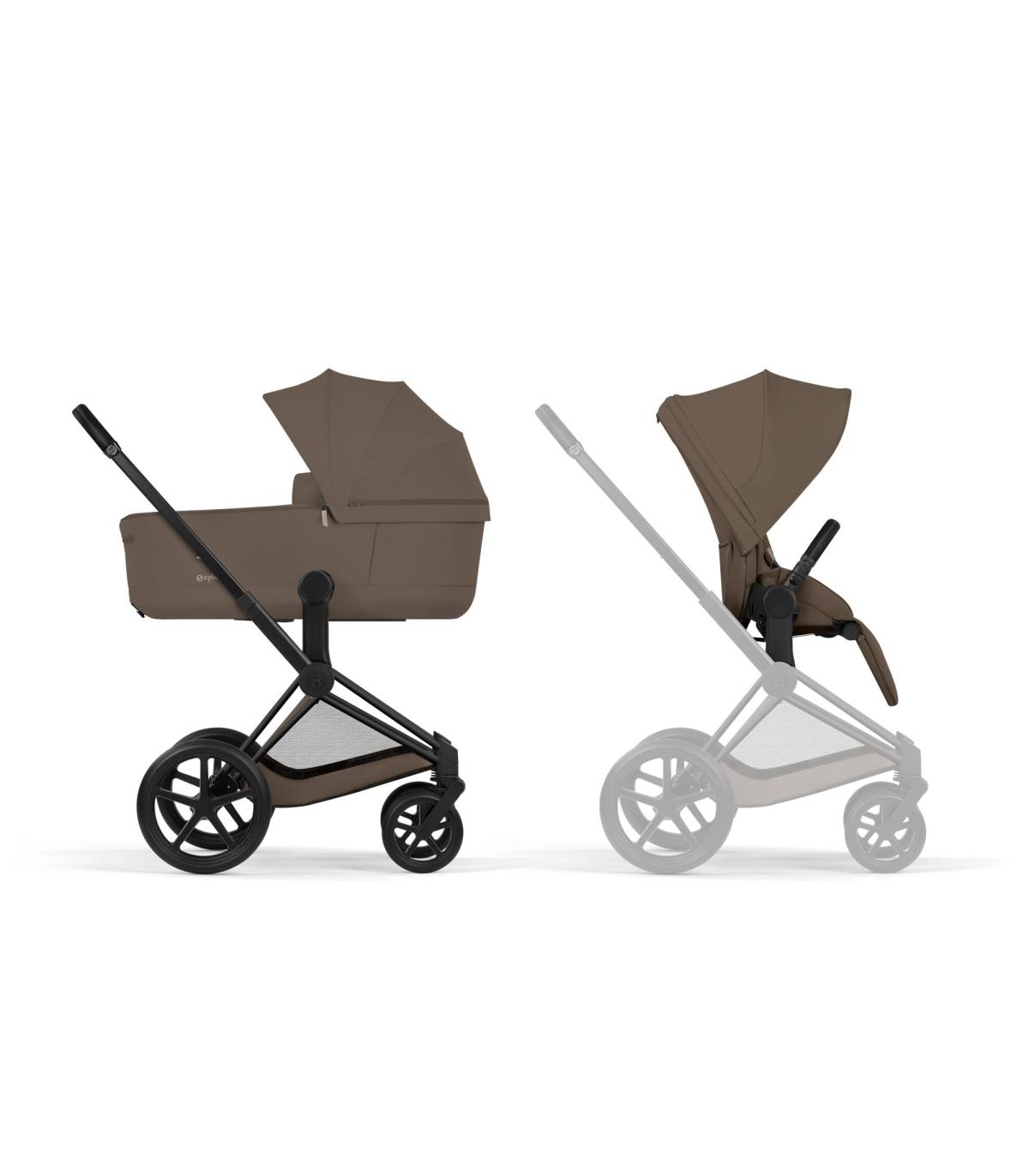 Cybex Priam 5 Comfort Set – Kinderwagen ab Geburt