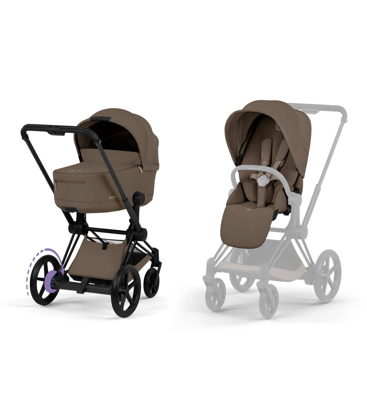 Cybex e-Priam Comfort Set – elektrischer Kinderwagen