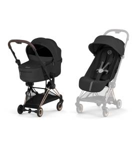 copy of Cybex Coya Chrome Dark Brown Mirage Grey
