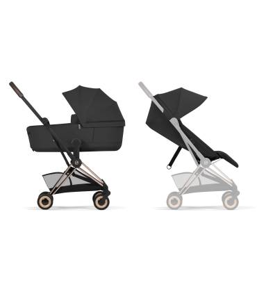 copy of Cybex Coya Chrome Dark Brown Mirage Grey