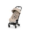 Cybex Coya Comfort Set - ultrakompakter Reisebuggy Matt Black / Cozy Beige