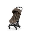Cybex Coya Comfort Set - ultrakompakter Reisebuggy Batt Black / Coconut Brown