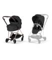 Cybex Mios 5 Comfort Set - 2in1 Kinderwagen Rosegold / Sepia Black