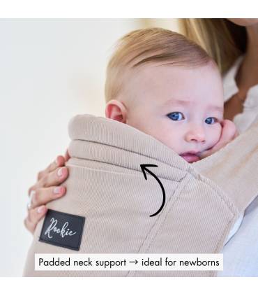 Rookie Premium Elite Babytrage – ergonomische Trage ab Geburt