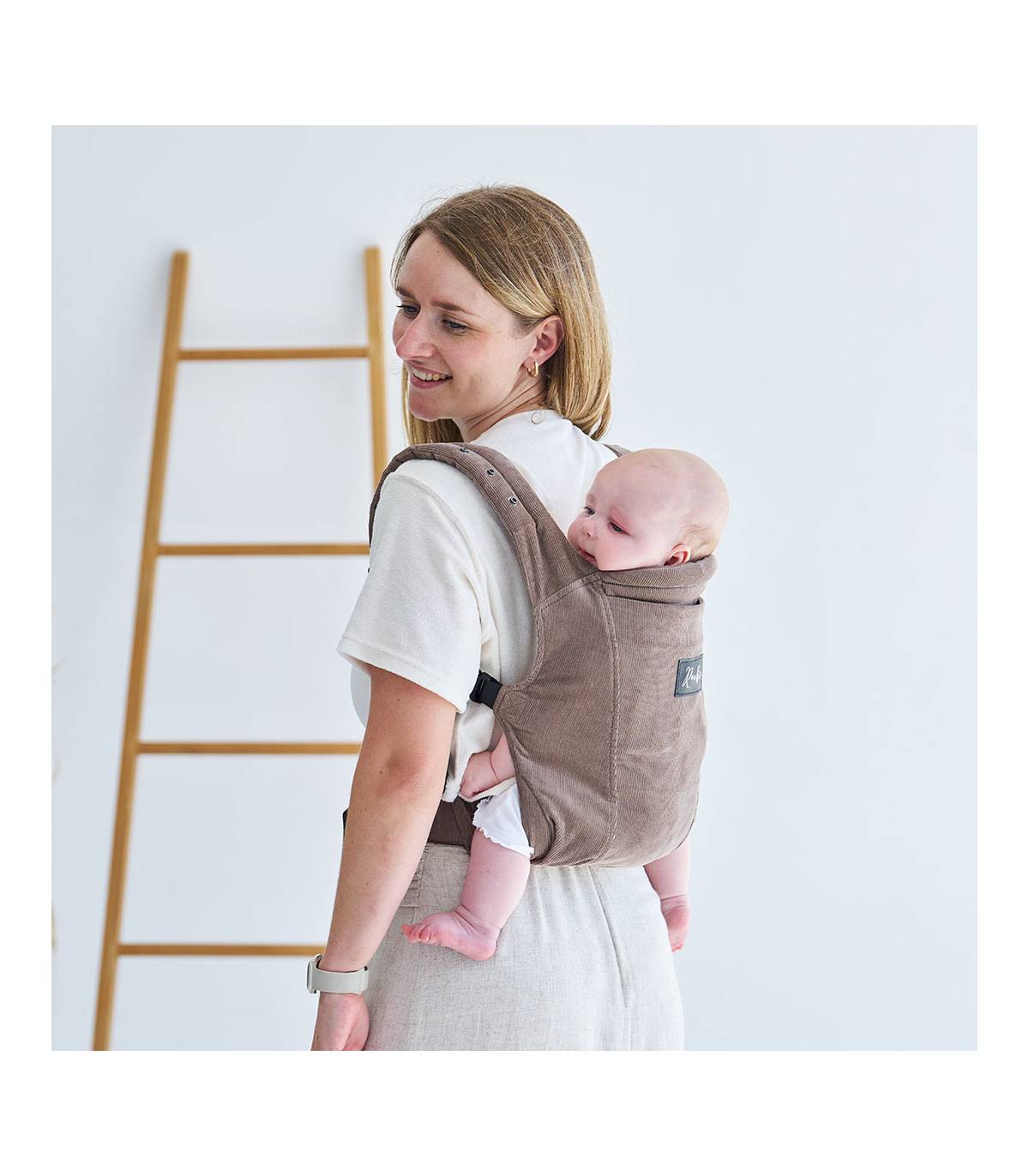 Rookie Premium Elite Babytrage – ergonomische Trage ab Geburt