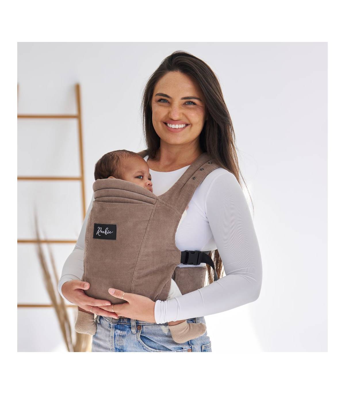 Rookie Premium Elite Babytrage – ergonomische Trage ab Geburt