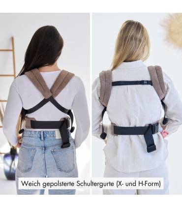 Rookie Premium Elite Babytrage – ergonomische Trage ab Geburt