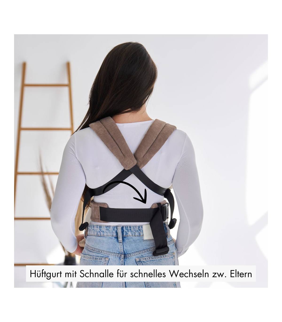 Rookie Premium Elite Babytrage – ergonomische Trage ab Geburt