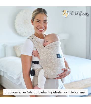 Rookie Premium Elite Babytrage – ergonomische Trage ab Geburt
