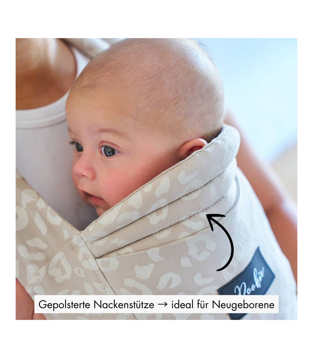 Rookie Premium Elite Babytrage – ergonomische Trage ab Geburt