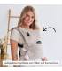 Rookie Premium Elite Babytrage – ergonomische Trage ab Geburt