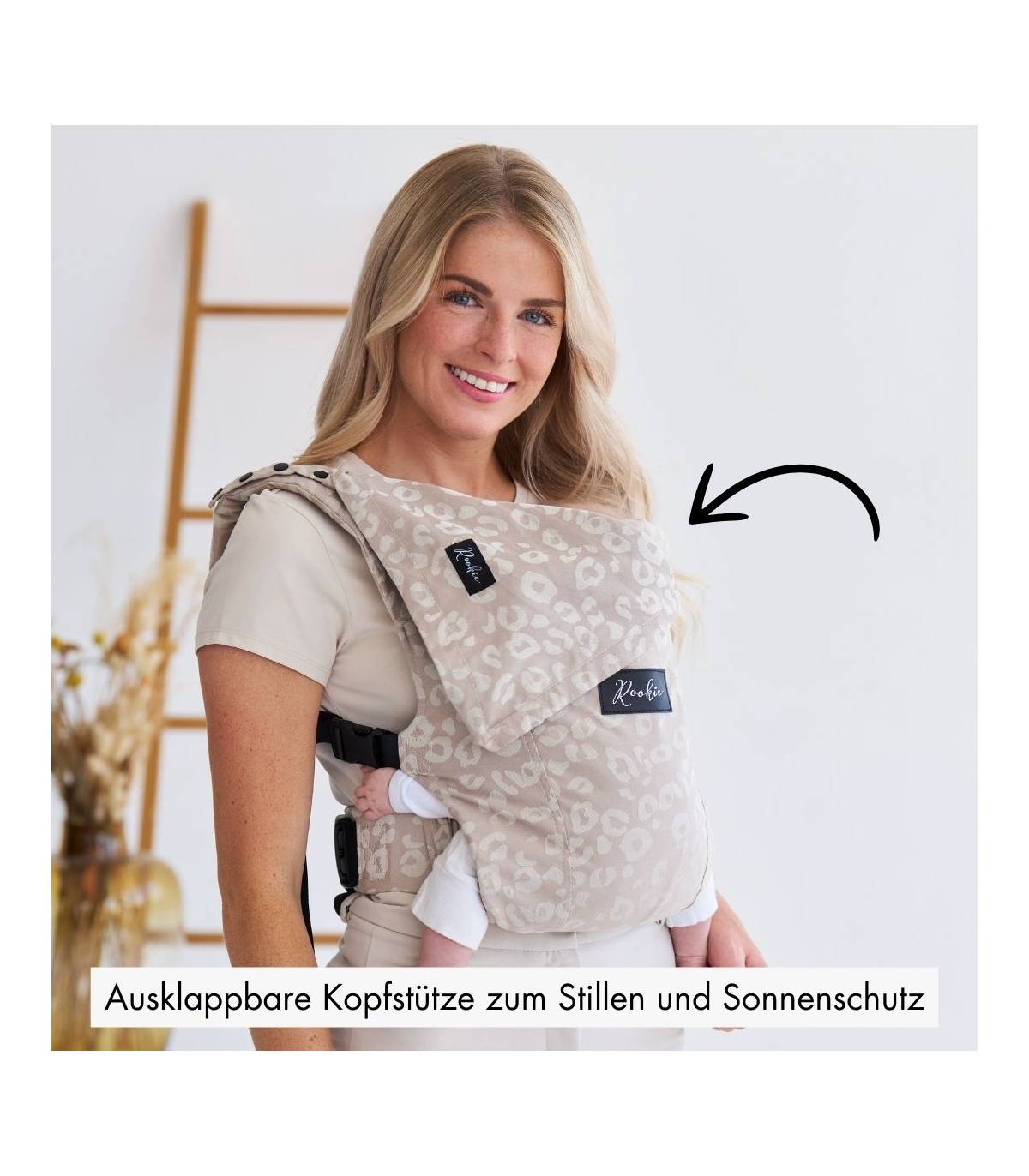 Rookie Premium Elite Babytrage – ergonomische Trage ab Geburt