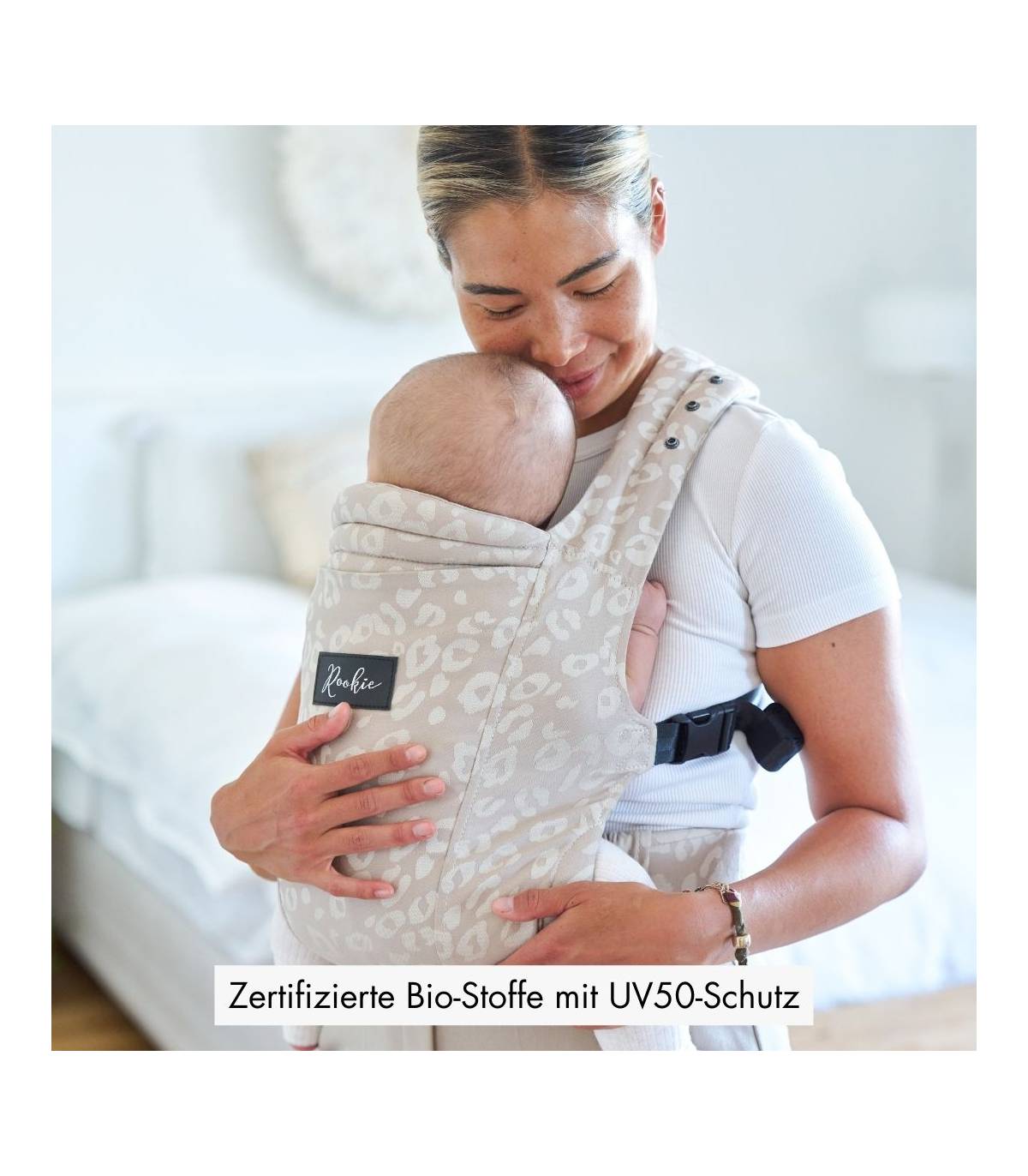 Rookie Premium Elite Babytrage – ergonomische Trage ab Geburt