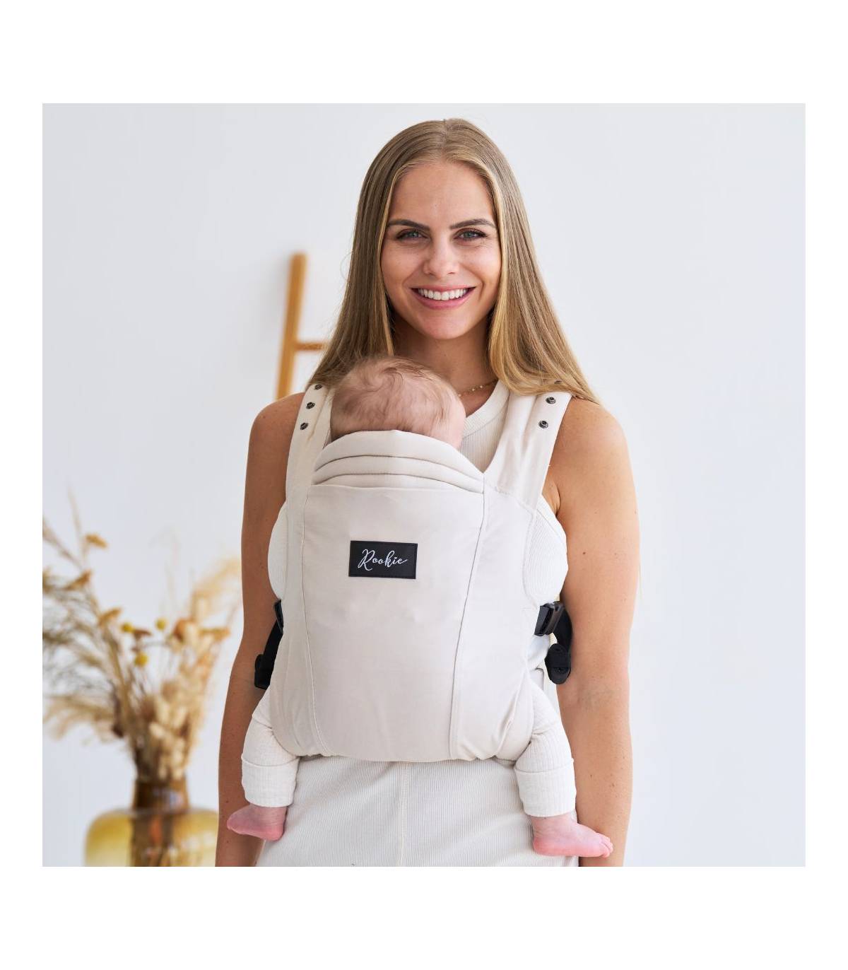 Rookie Premium Elite Babytrage – ergonomische Trage ab Geburt