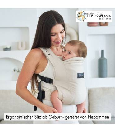 Rookie Premium Elite Babytrage – ergonomische Trage ab Geburt