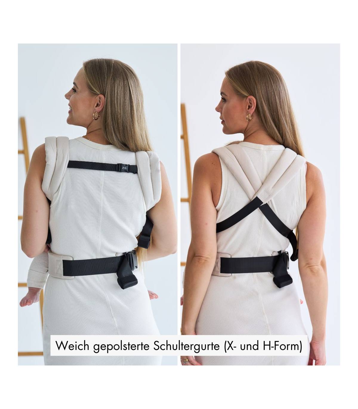 Rookie Premium Elite Babytrage – ergonomische Trage ab Geburt