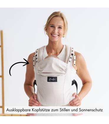 Rookie Premium Elite Babytrage – ergonomische Trage ab Geburt