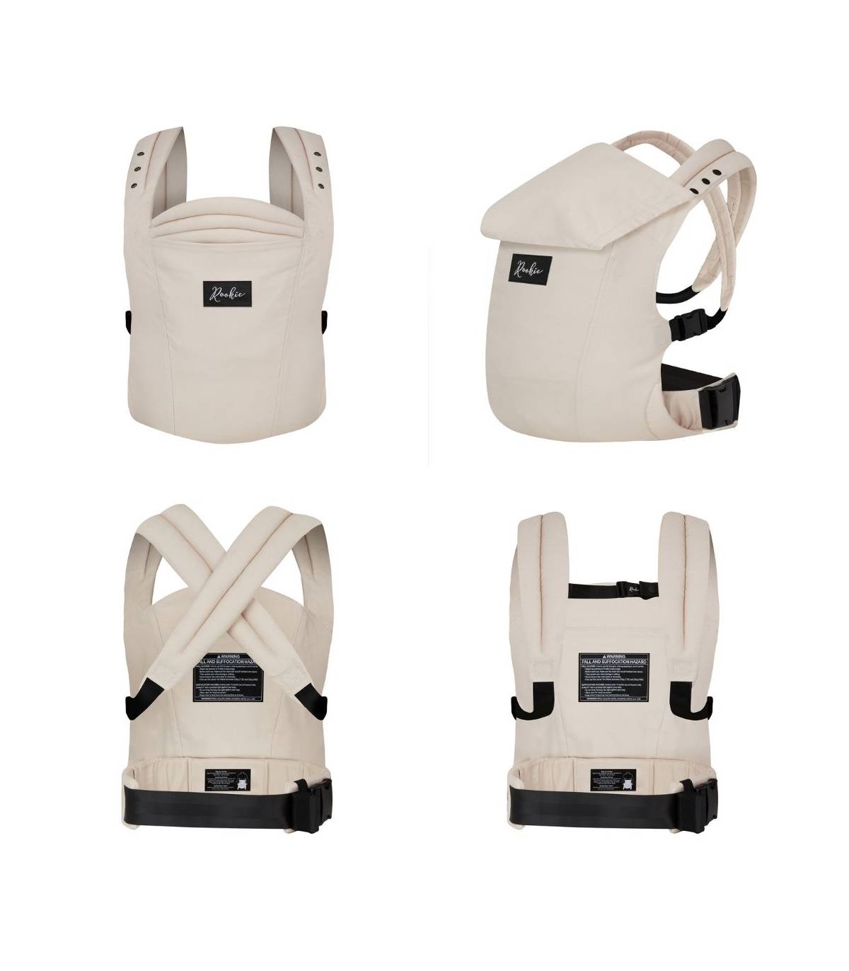 Rookie Premium Elite Babytrage – ergonomische Trage ab Geburt