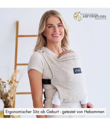 Rookie Premium Elite Babytrage – ergonomische Trage ab Geburt