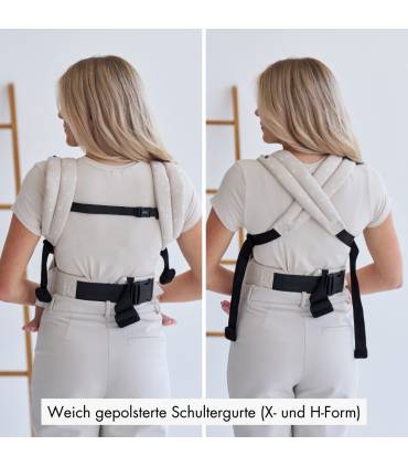 Rookie Premium Elite Babytrage – ergonomische Trage ab Geburt