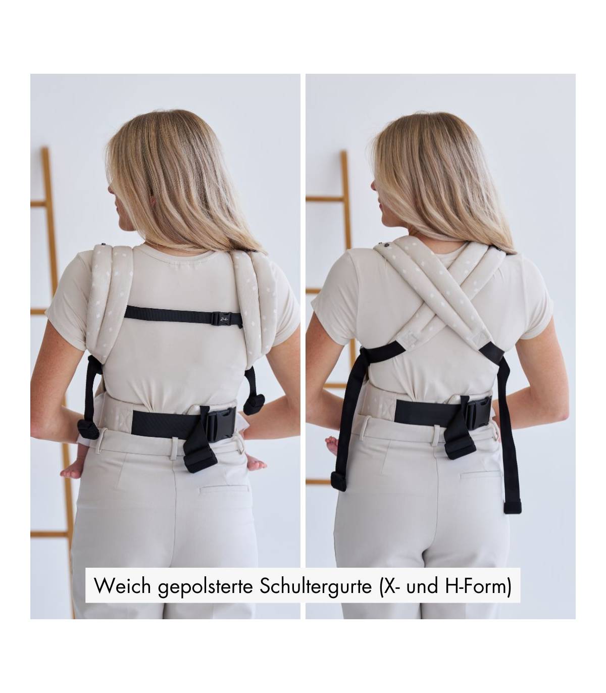 Rookie Premium Elite Babytrage – ergonomische Trage ab Geburt