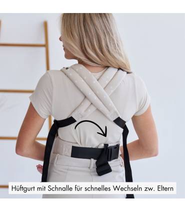 Rookie Premium Elite Babytrage – ergonomische Trage ab Geburt