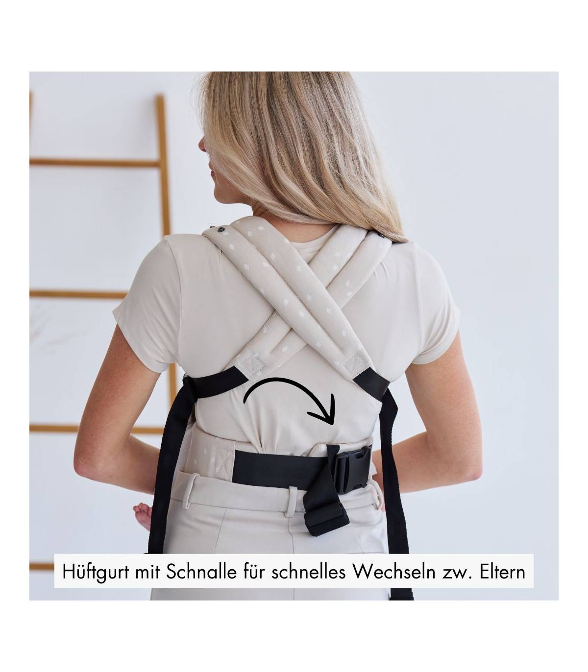 Rookie Premium Elite Babytrage – ergonomische Trage ab Geburt