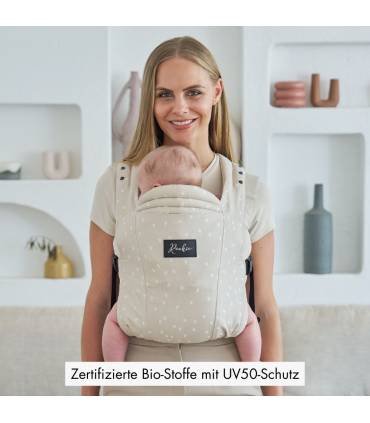 Rookie Premium Elite Babytrage – ergonomische Trage ab Geburt