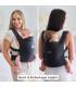 Rookie Premium Elite Babytrage – ergonomische Trage ab Geburt