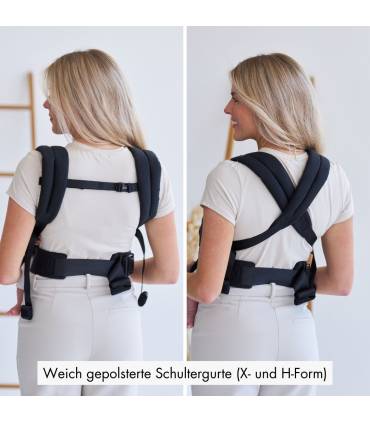 Rookie Premium Elite Babytrage – ergonomische Trage ab Geburt