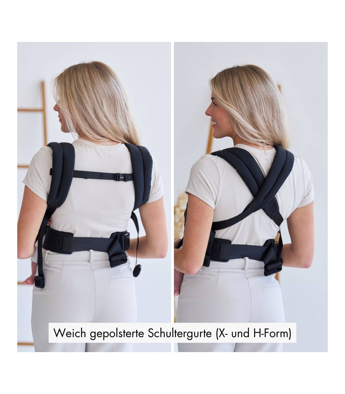 Rookie Premium Elite Babytrage – ergonomische Trage ab Geburt