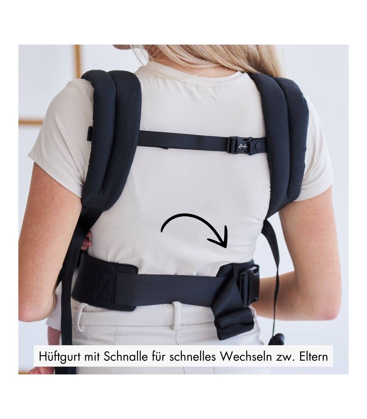 Rookie Premium Elite Babytrage – ergonomische Trage ab Geburt