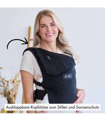 Rookie Premium Elite Babytrage – ergonomische Trage ab Geburt
