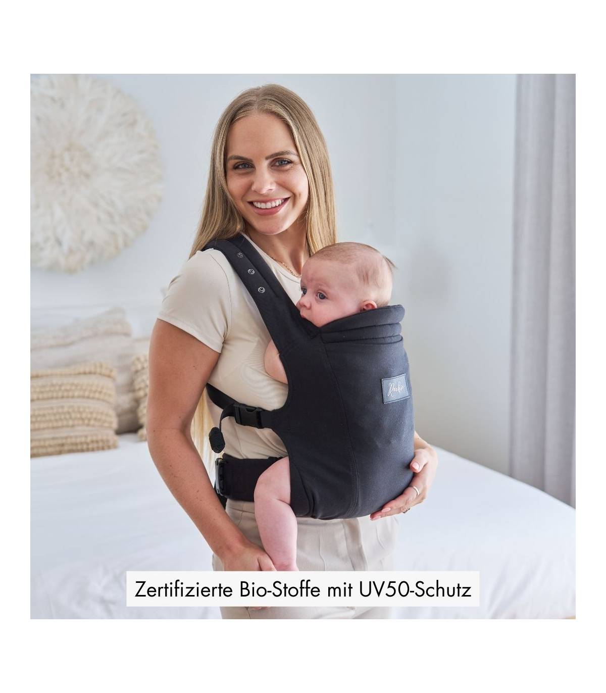 Rookie Premium Elite Babytrage – ergonomische Trage ab Geburt