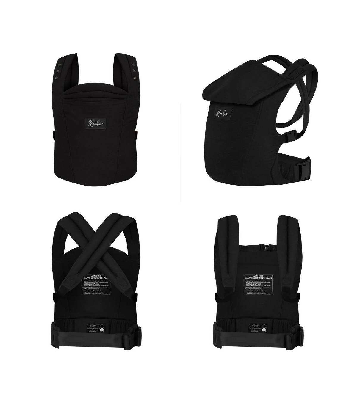 Rookie Premium Elite Babytrage – ergonomische Trage ab Geburt