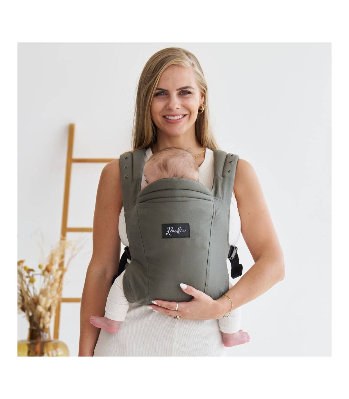 Rookie Premium Elite Babytrage – ergonomische Trage ab Geburt