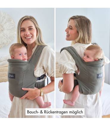 Rookie Premium Elite Babytrage – ergonomische Trage ab Geburt