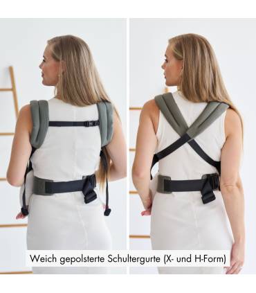 Rookie Premium Elite Babytrage – ergonomische Trage ab Geburt