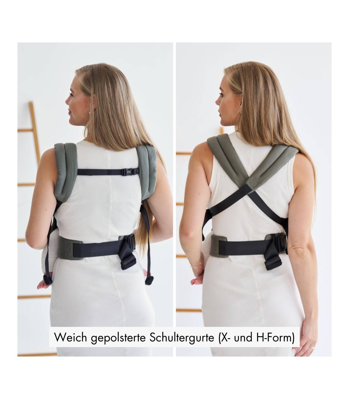 Rookie Premium Elite Babytrage – ergonomische Trage ab Geburt