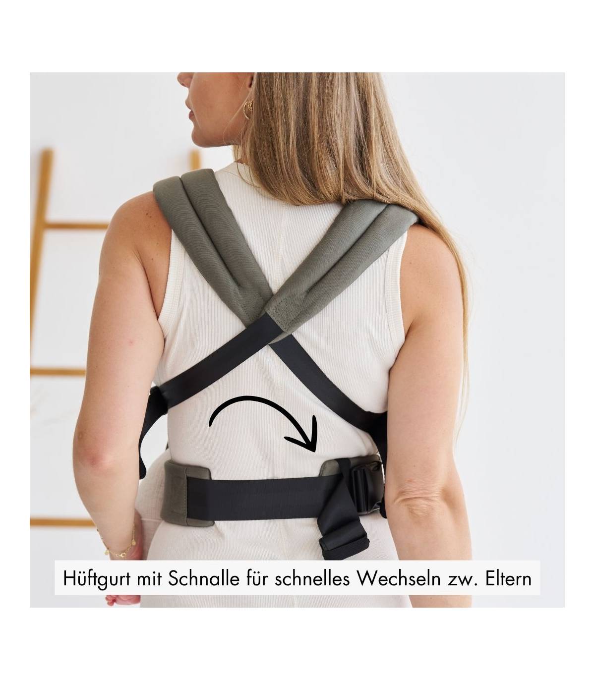 Rookie Premium Elite Babytrage – ergonomische Trage ab Geburt