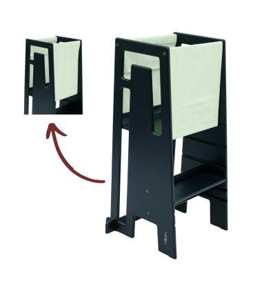 TUKI Lernturm - Mit ihm kann Ihr Kind nun unkompliziert an all Ihren Aktivitäten teilhaben.