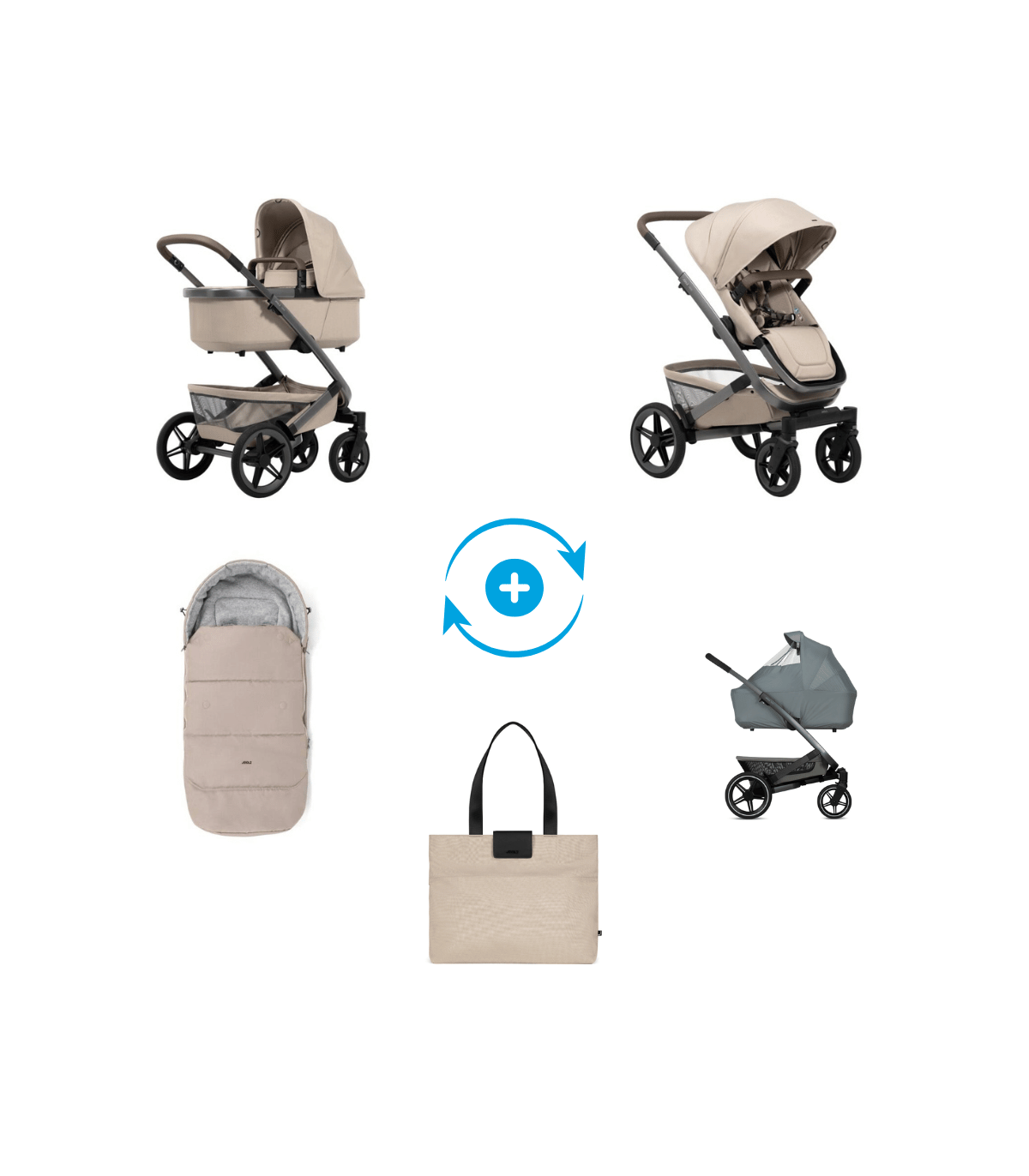 Joolz Geo5 Kinderwagen Set – mit Zubehör & Preisvorteil