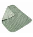 Leander Matty Topper Bio-Baumwolle – Bezug für Wickelkissen Sage Green