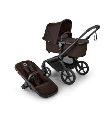 Bugaboo Fox 5 Renew Black Cocoa Brown