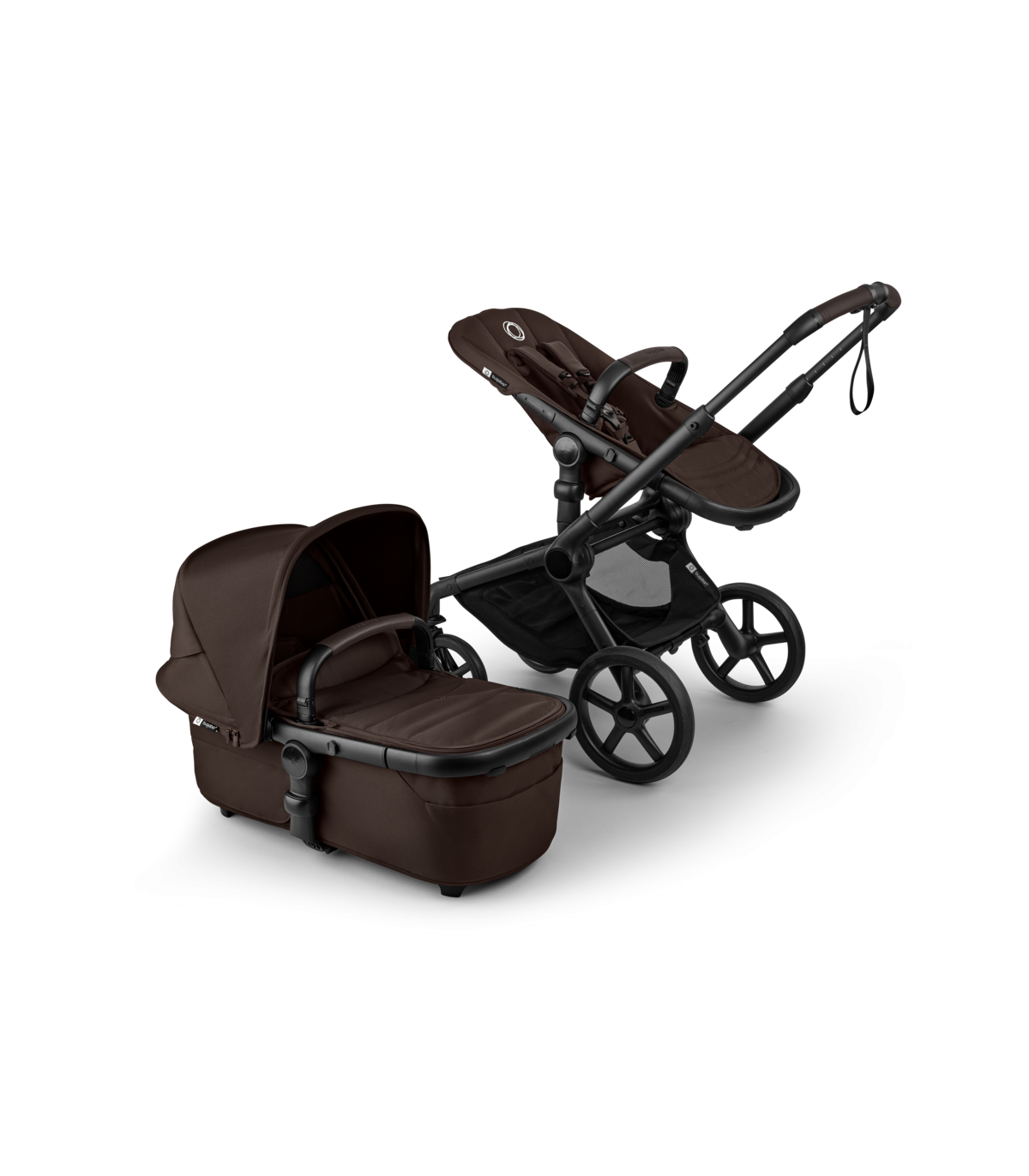 Bugaboo Fox 5 Renew Black Cocoa Brown